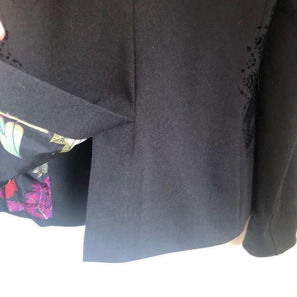 Desigual Embroidered, Lined Blazer - Picture 10 of 10